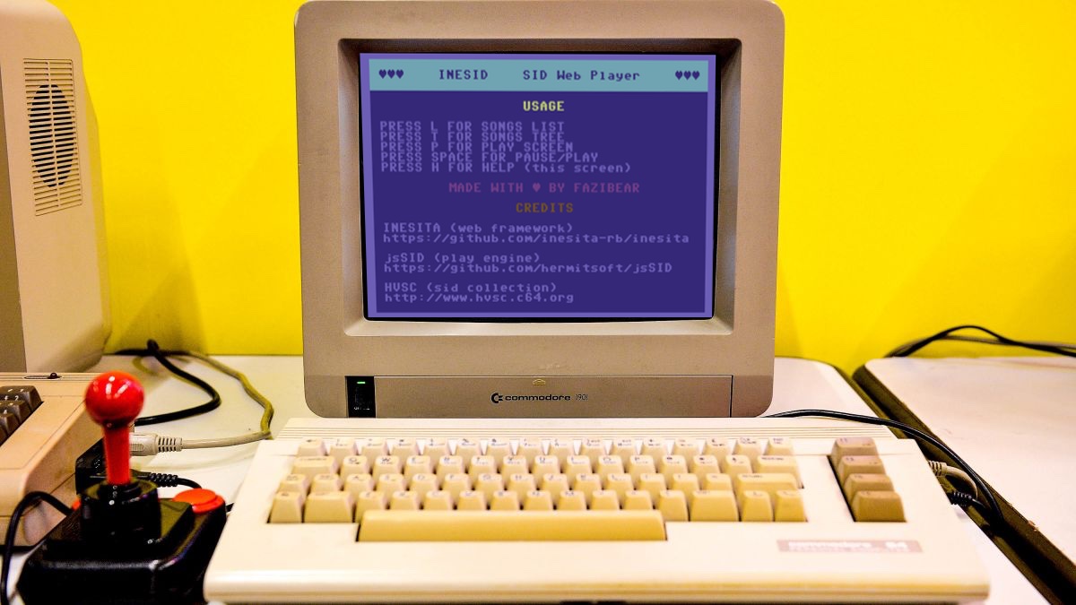 Play SID Files on the Real Commodore 64